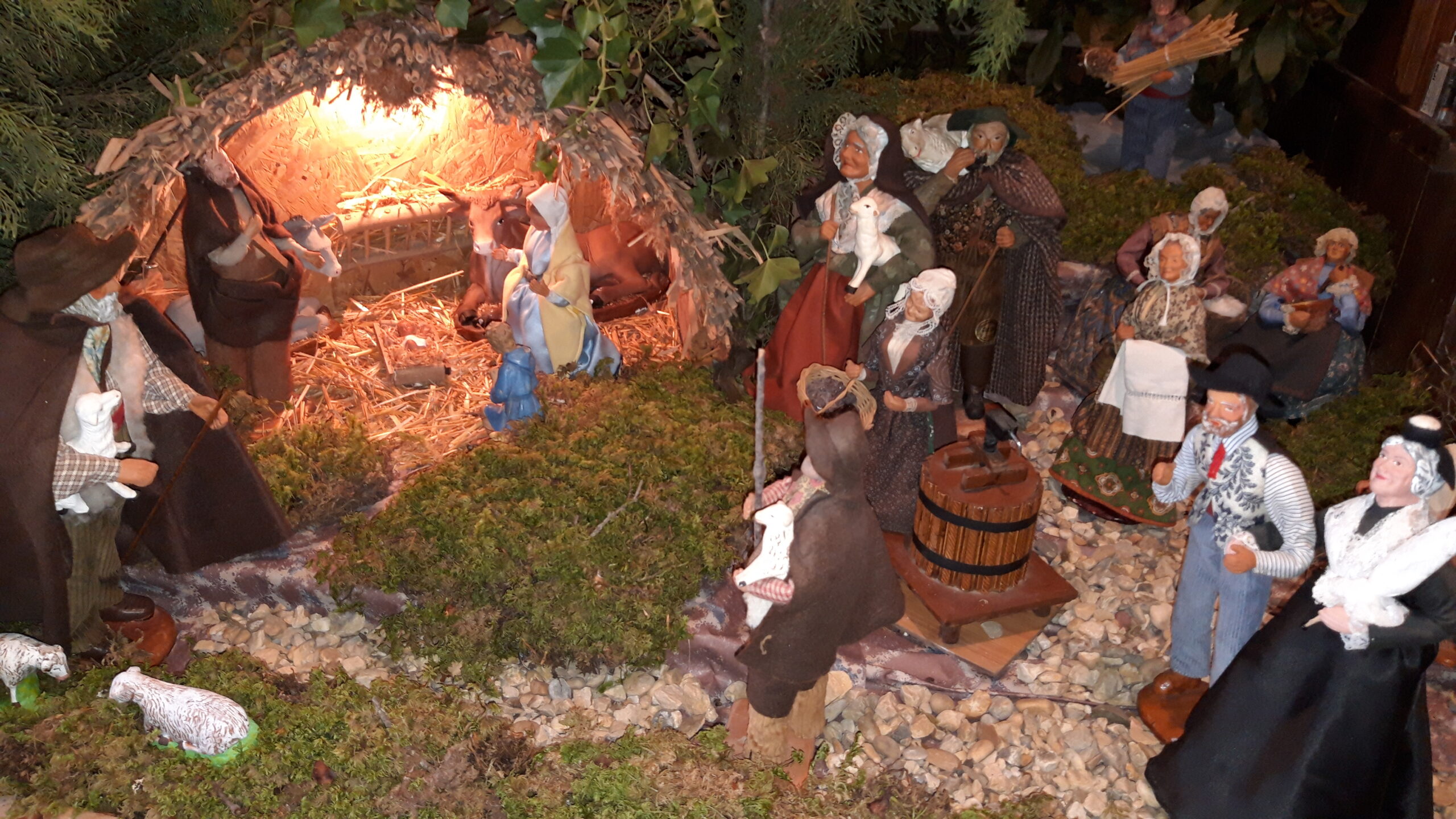 Messe de la veillée de Noël.